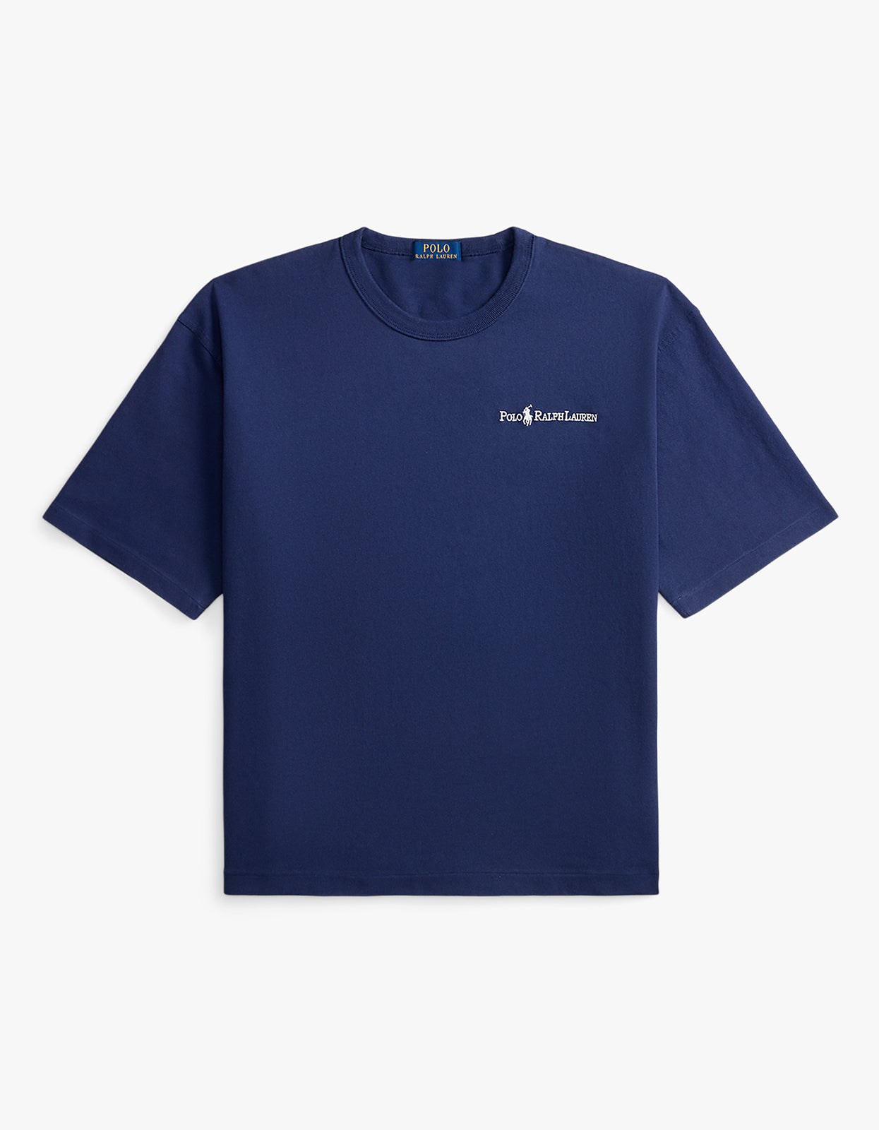 Relaxed Fit Logo Jersey T Shirt - Dark Cobalt