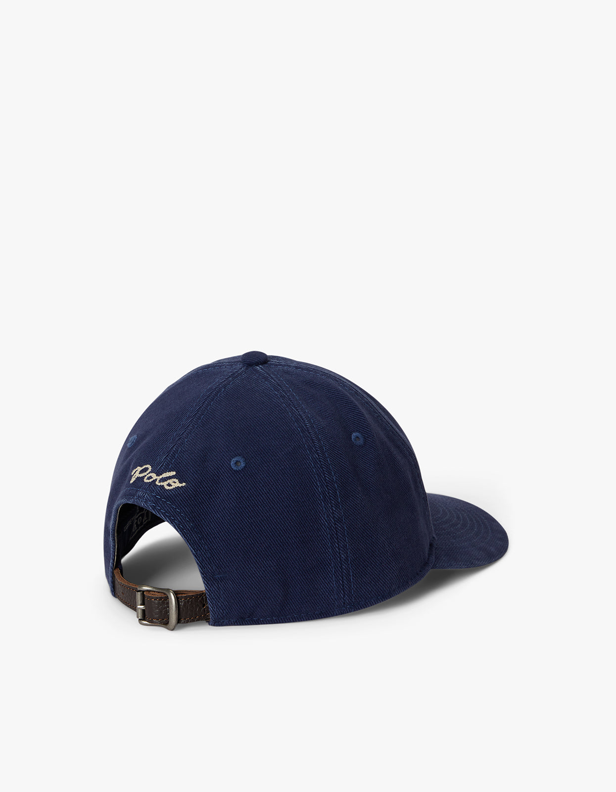 The Ralph Logo Twill Ball Cap - Newport Navy X