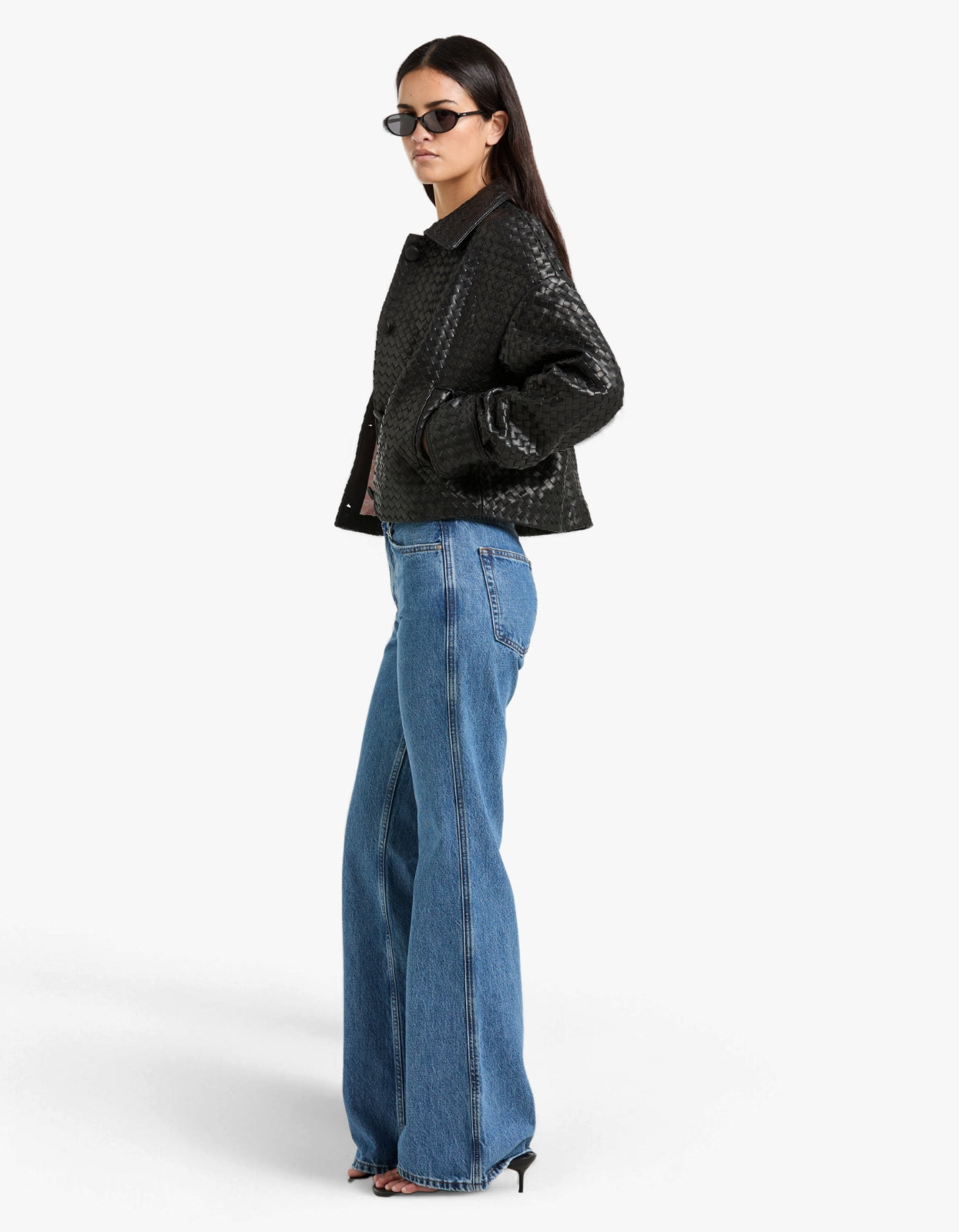 Hera Woven Jacket - Black