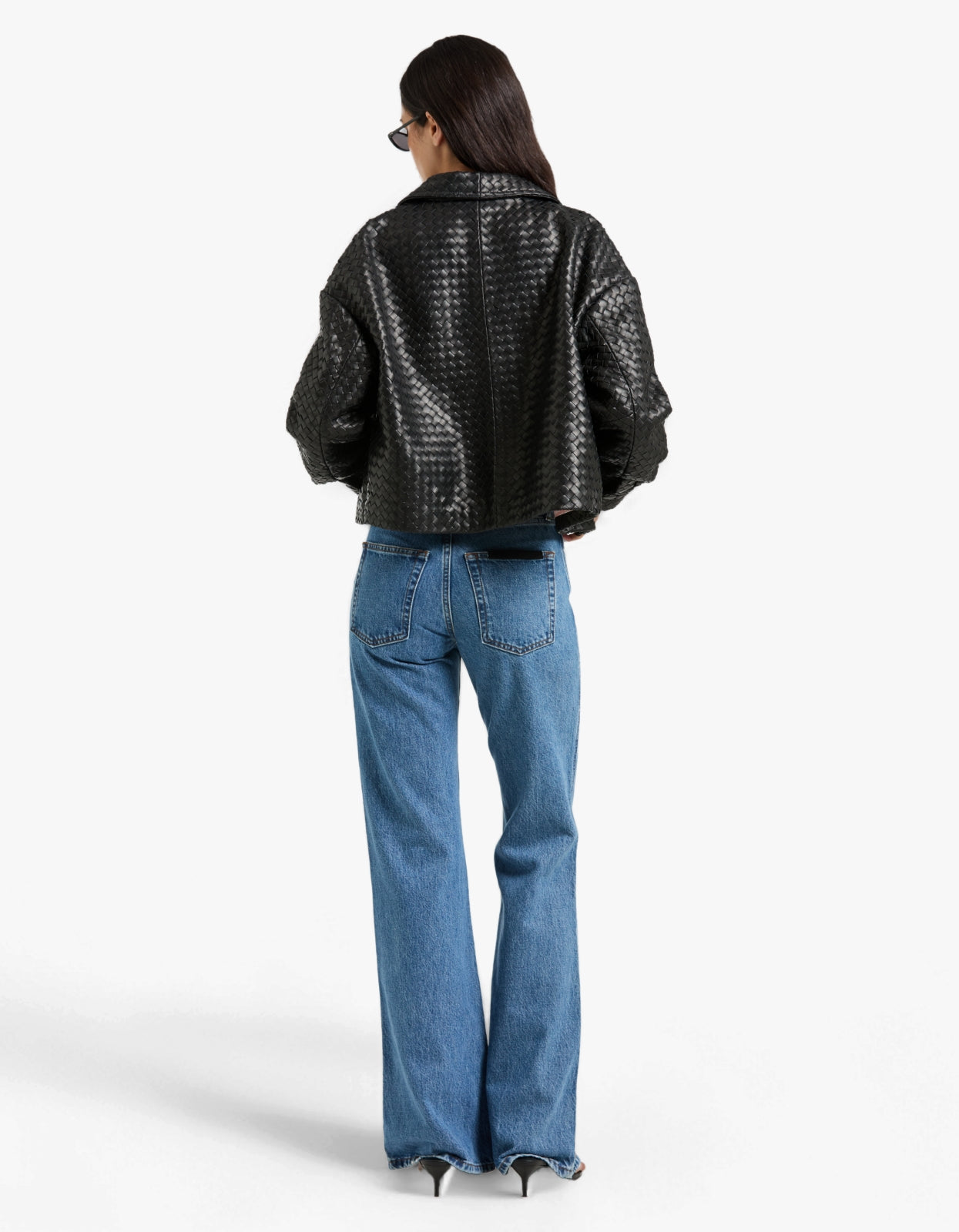 Hera Woven Jacket - Black