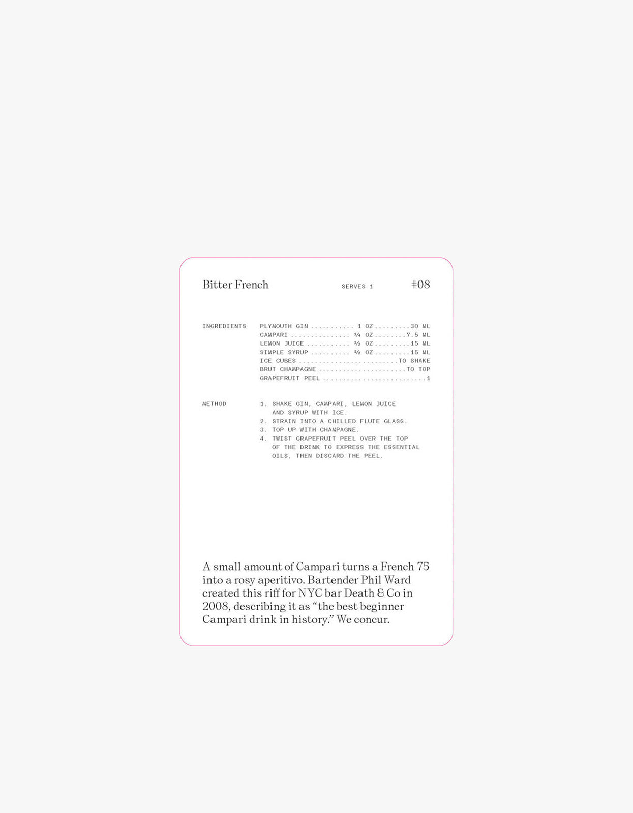 Cocktail Cabinet Spritz Book