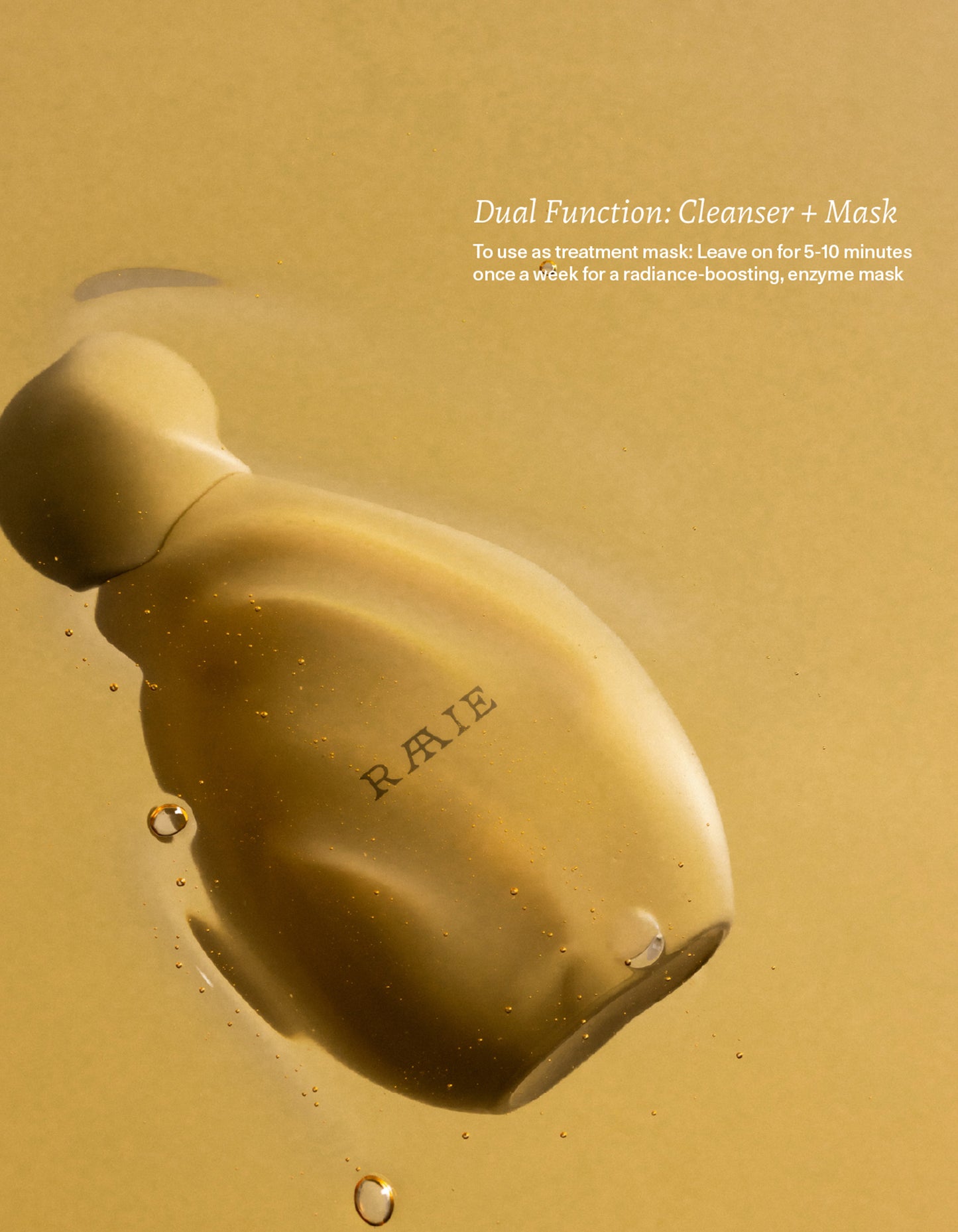 Golden Nectar Manuka Honey Enzyme Cleanser - Golden