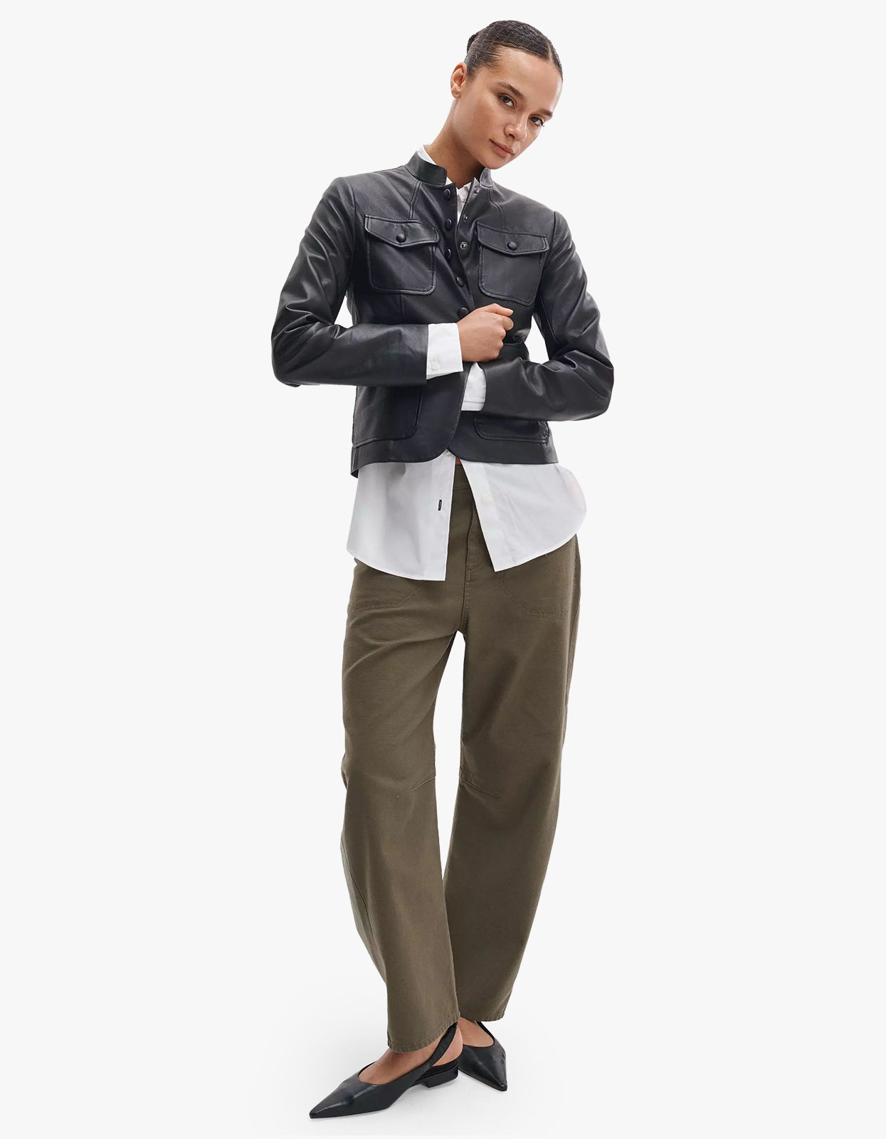 Stevie Utility Pants - Olive