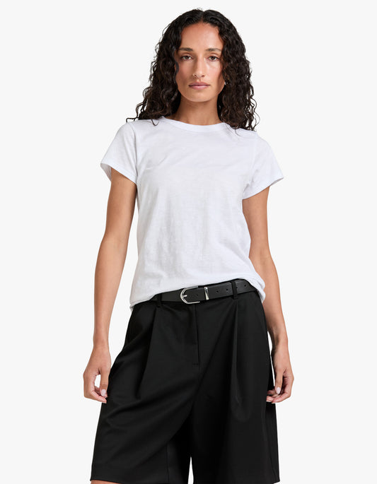 The Slub Tee - White