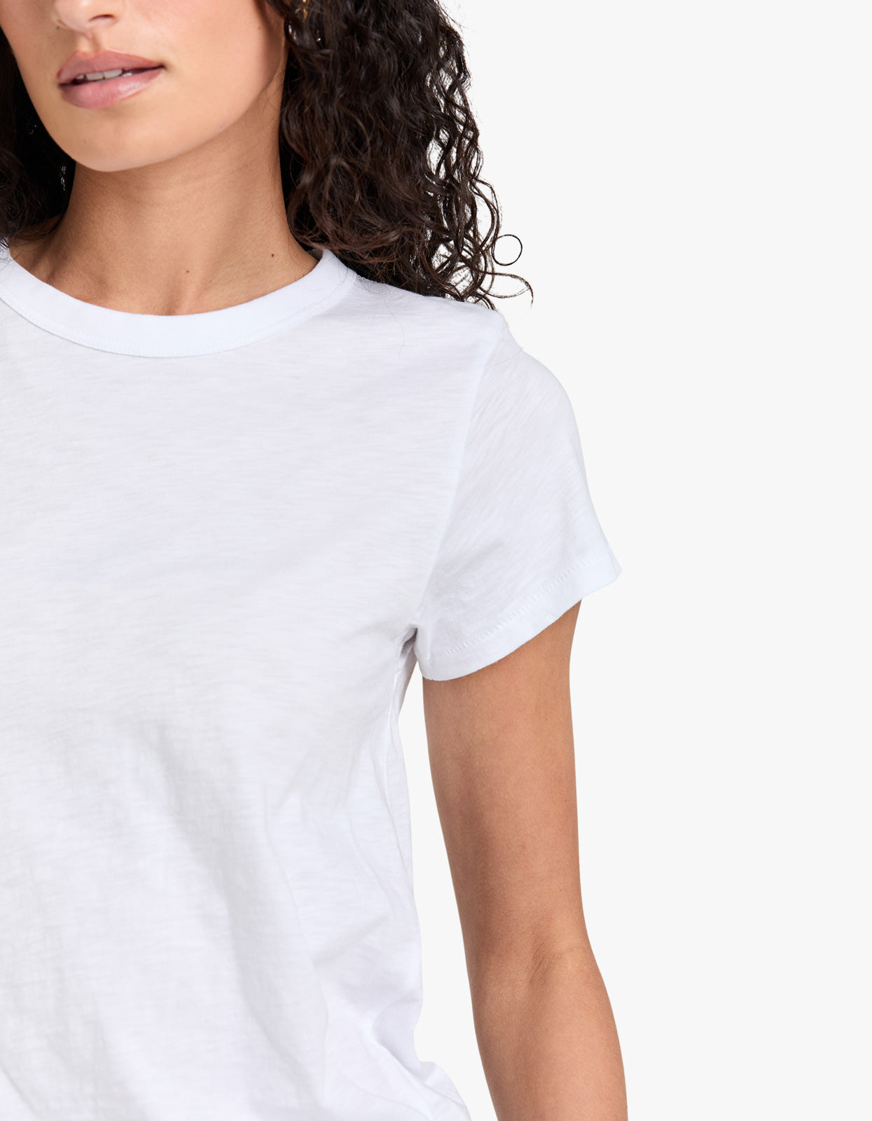 The Slub Tee - White