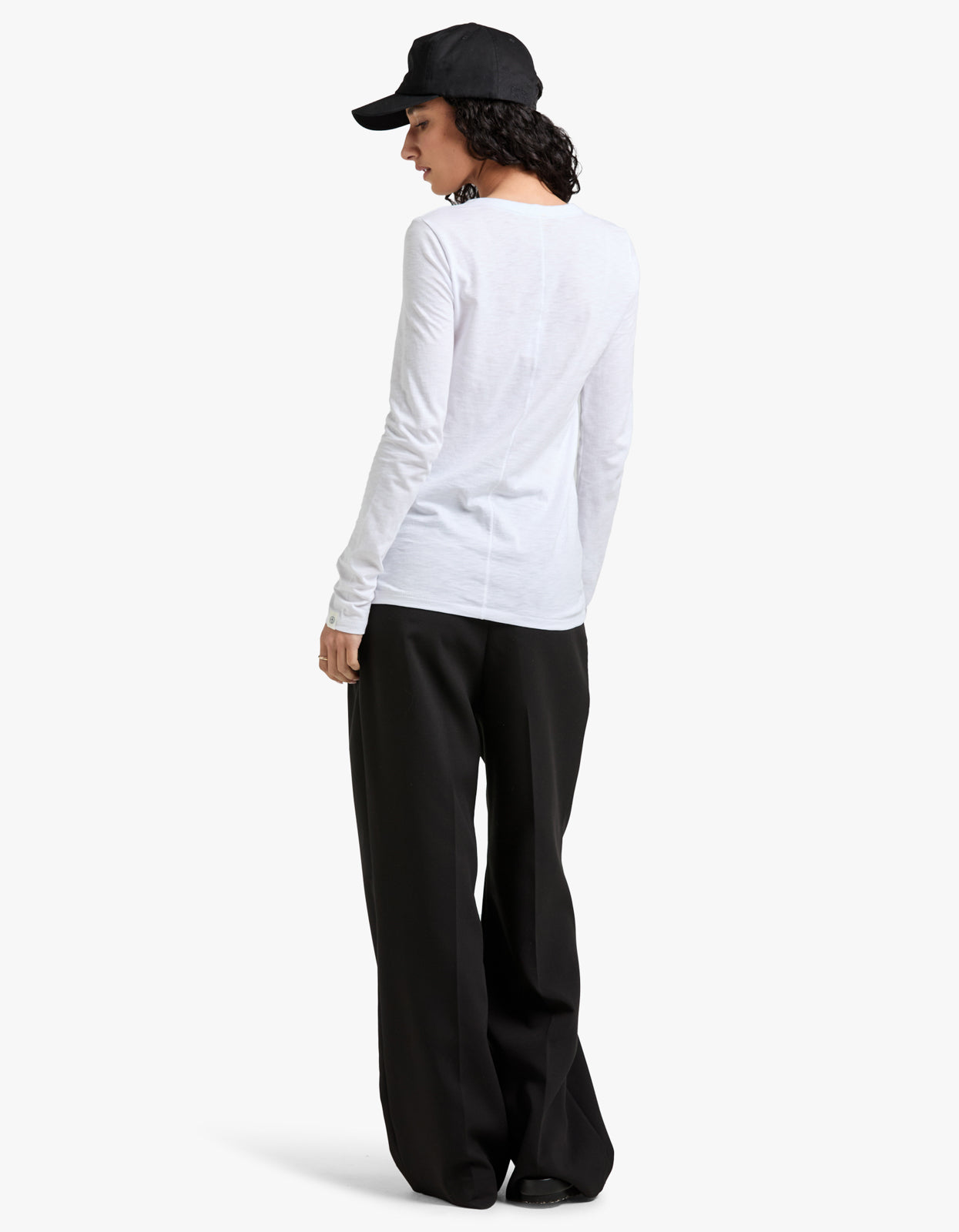 The Slub Longsleeve - Bright White