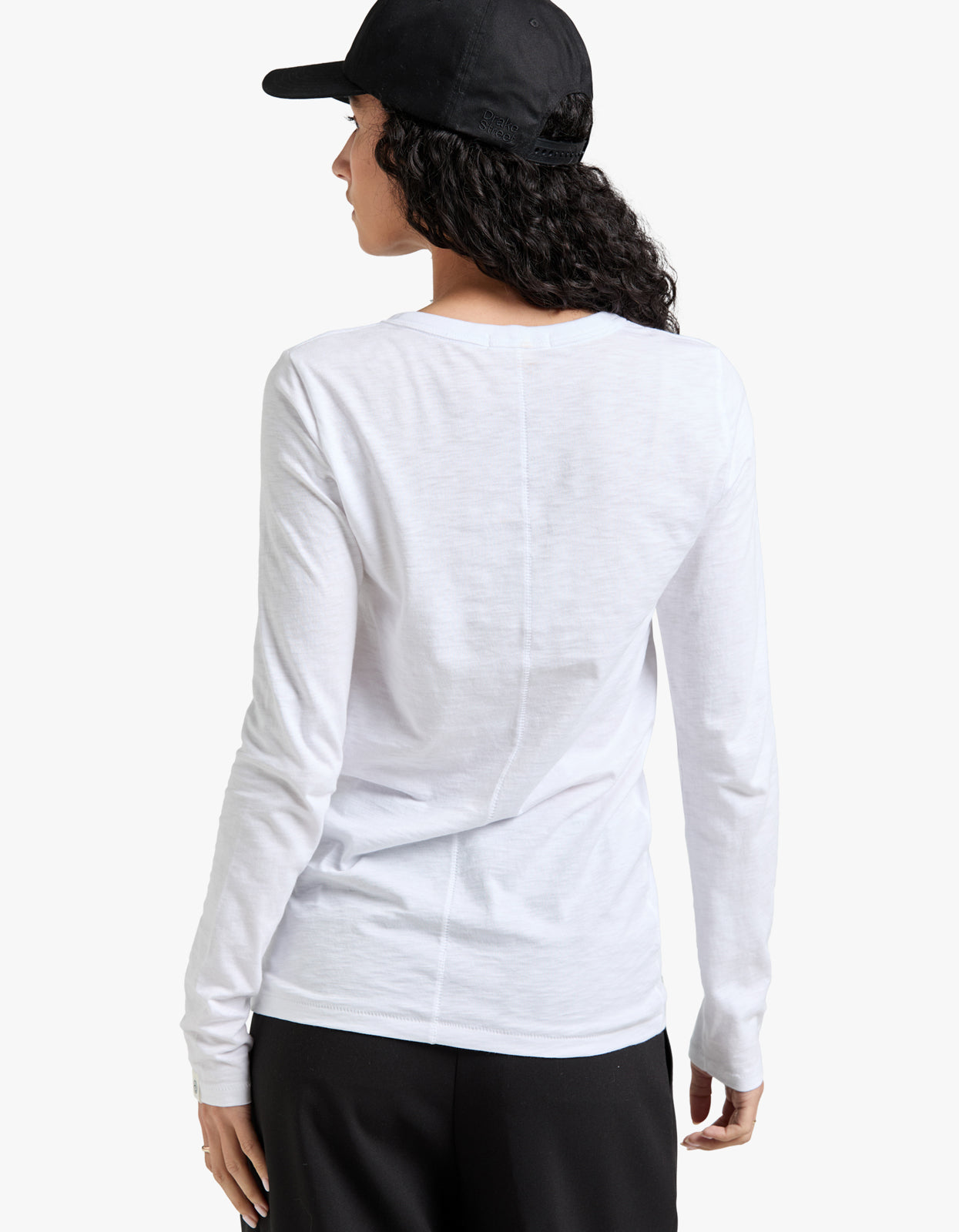 The Slub Longsleeve - Bright White