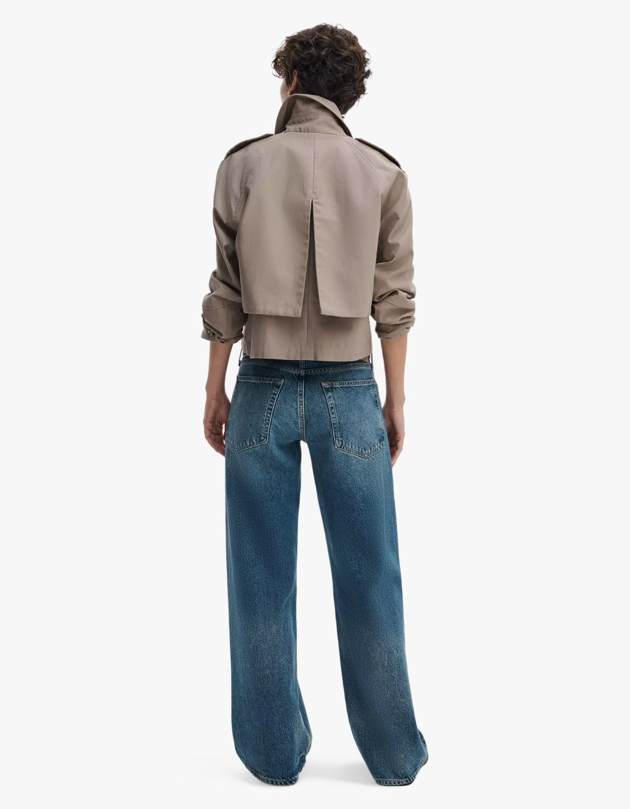 Saige Relaxed Straight Jeans - Echo