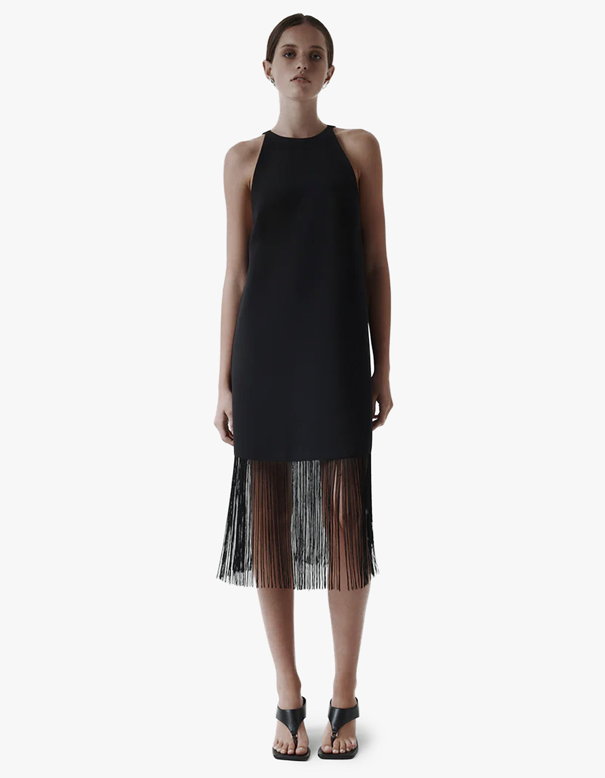 Fringe Dress - Black
