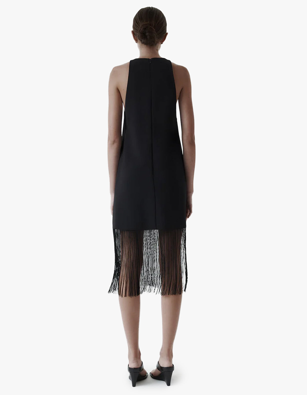 Fringe Dress - Black