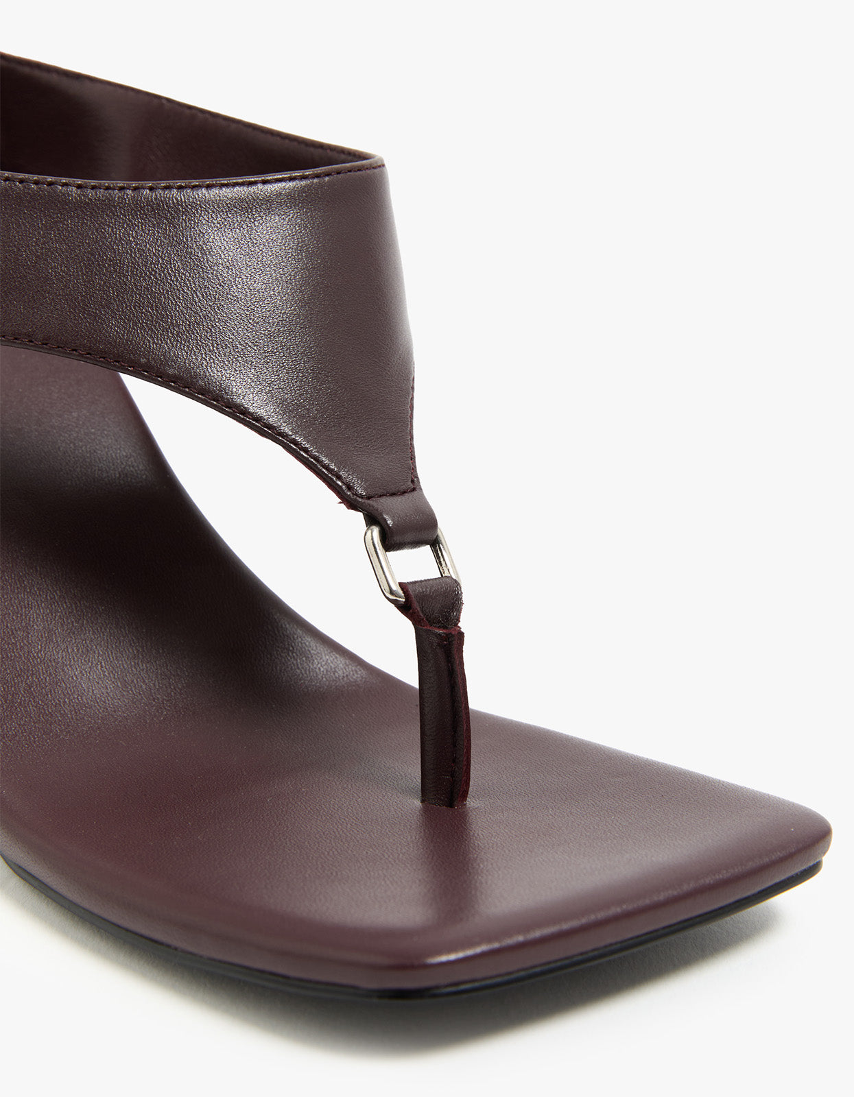 Yvie Wedge - Plum Brown