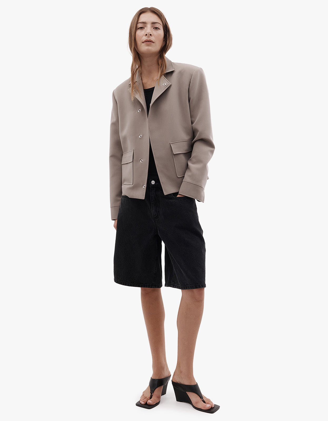 Bianca Jacket - Clay