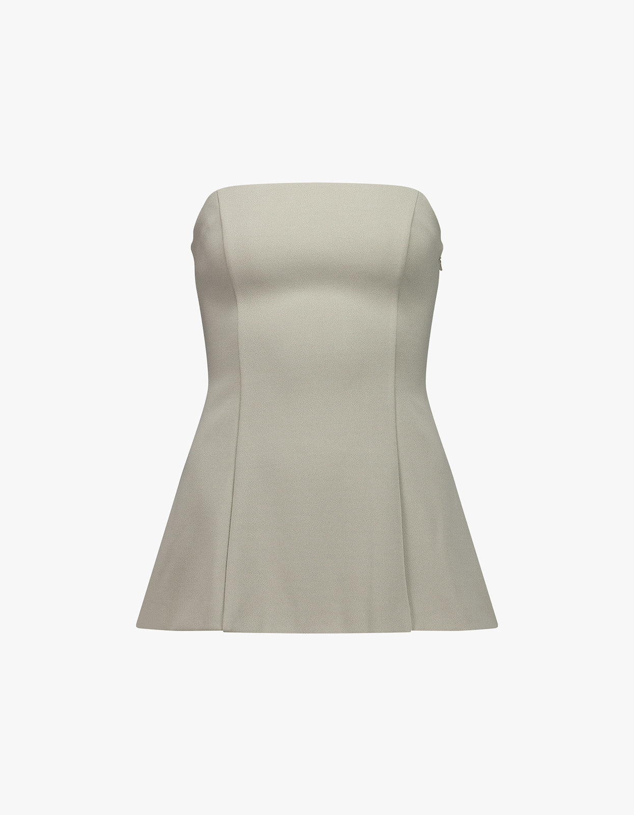 Emma Strapless Top - Clay