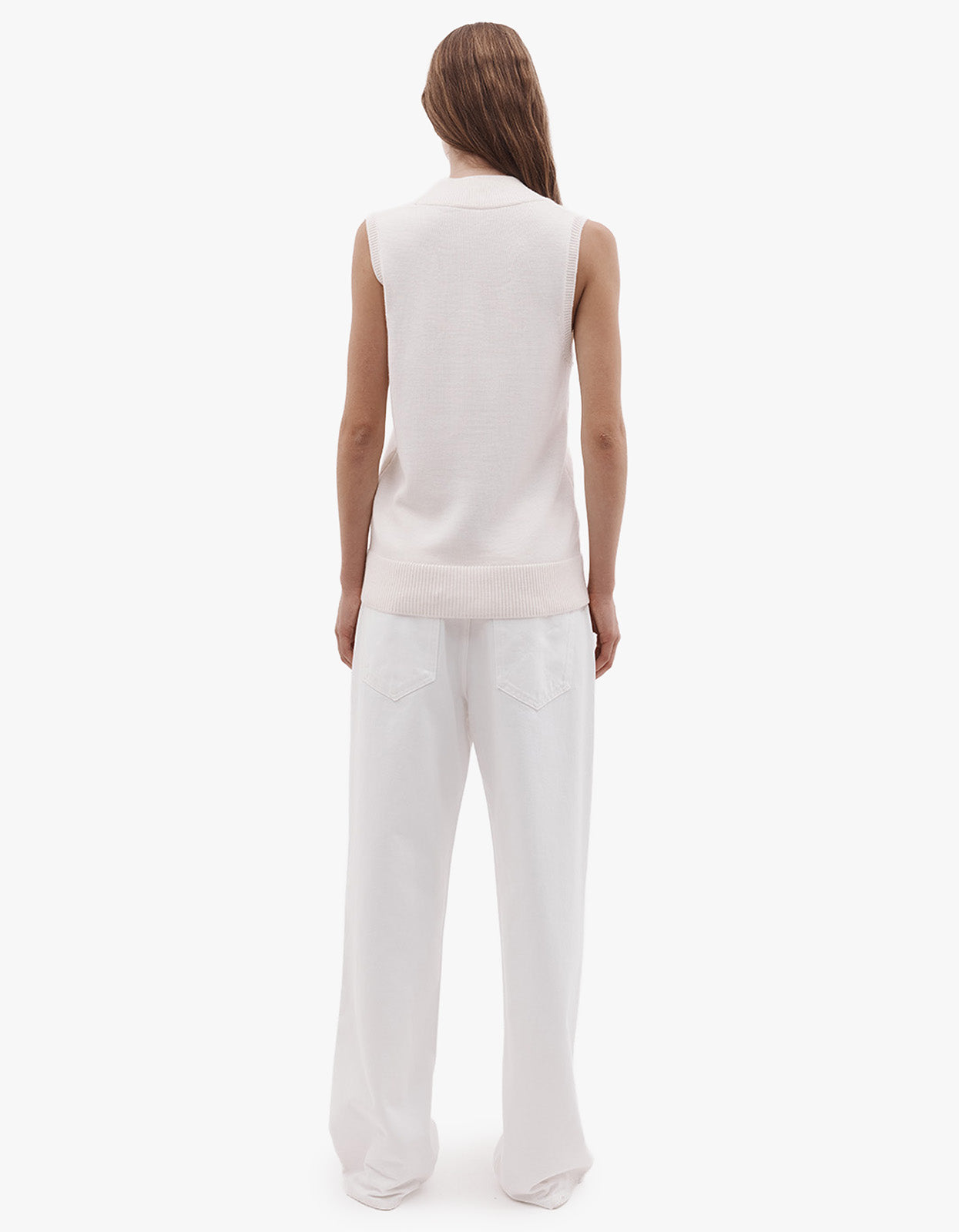 Maison Merino Vest - Ivory