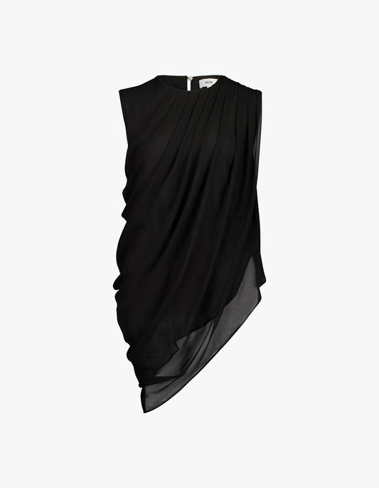 Draped Top - Black
