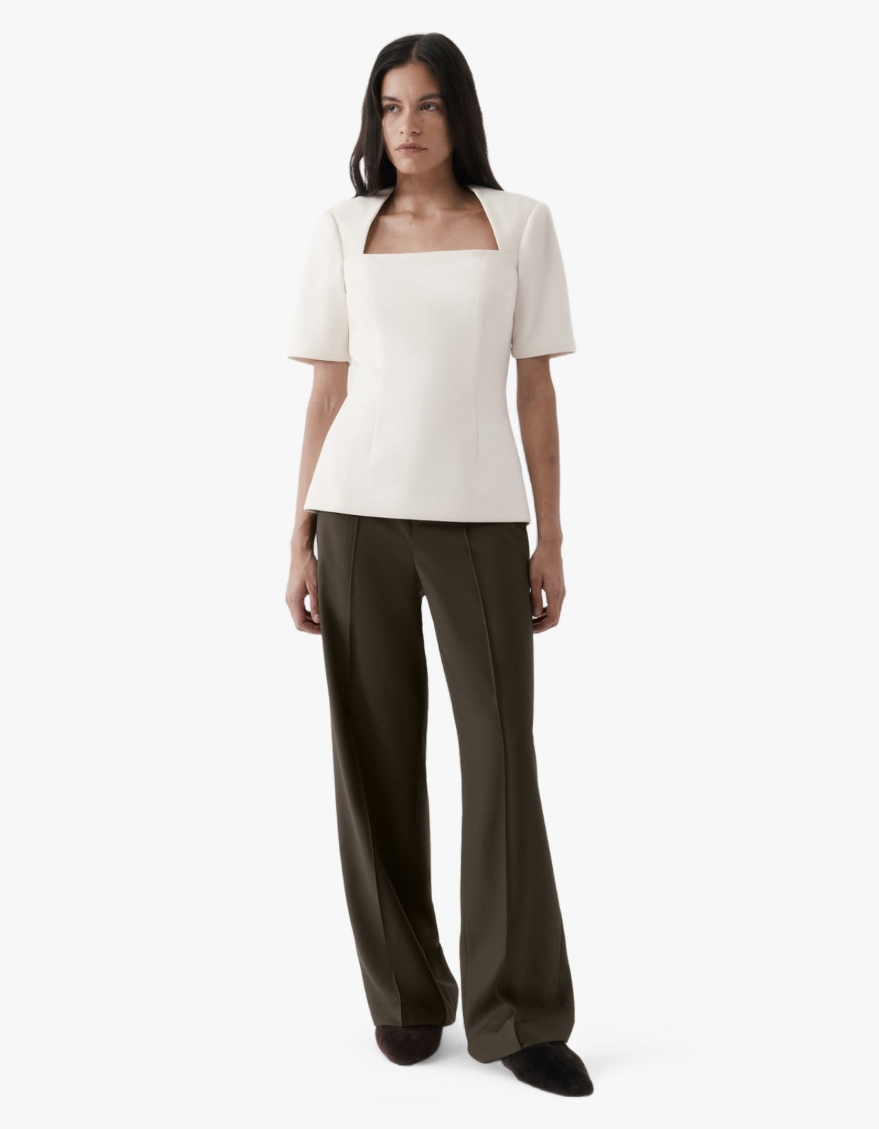 Elise Top - Ivory