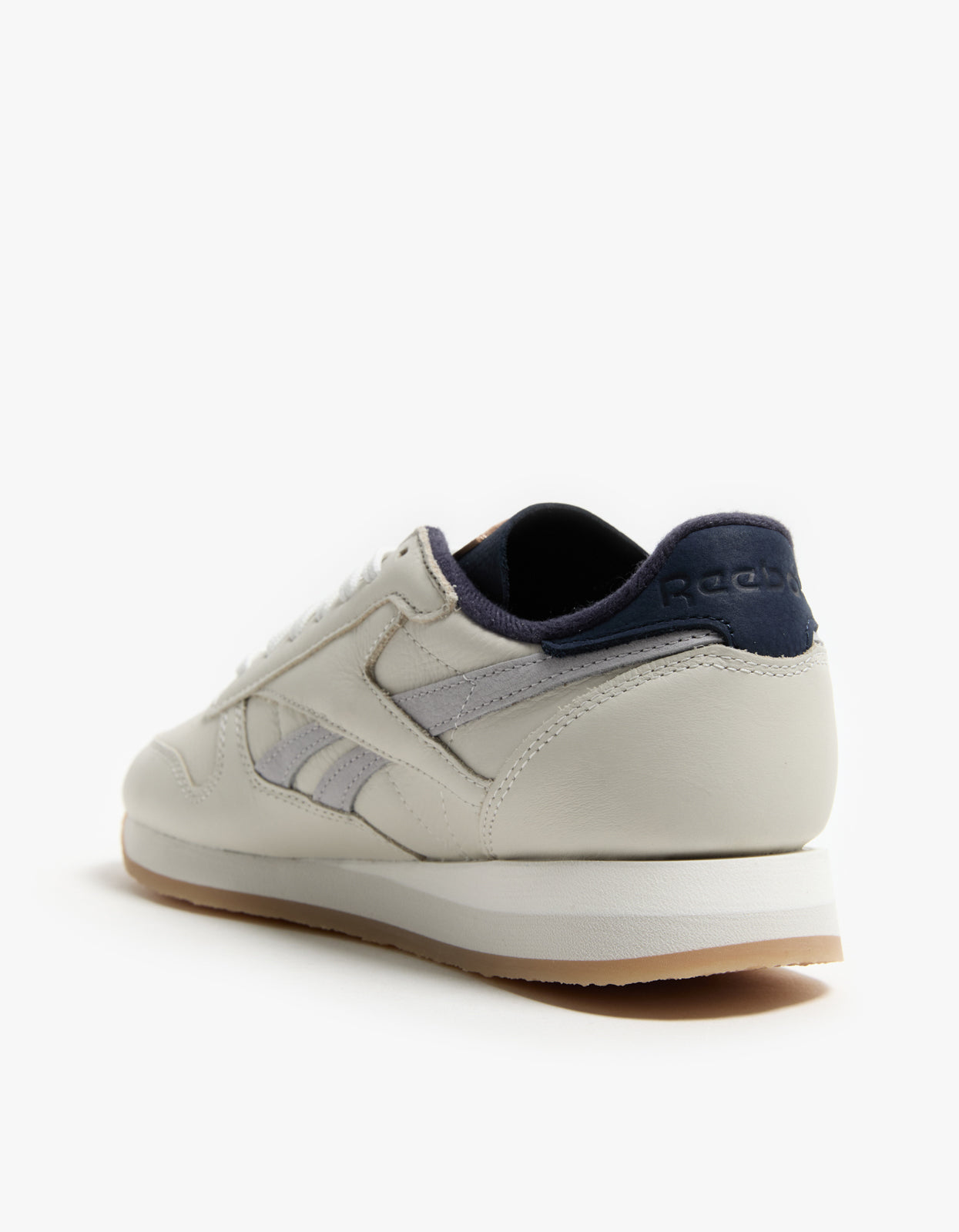 Vector Navy Chalk Reebok Classic Leather Legacy Navy Mens