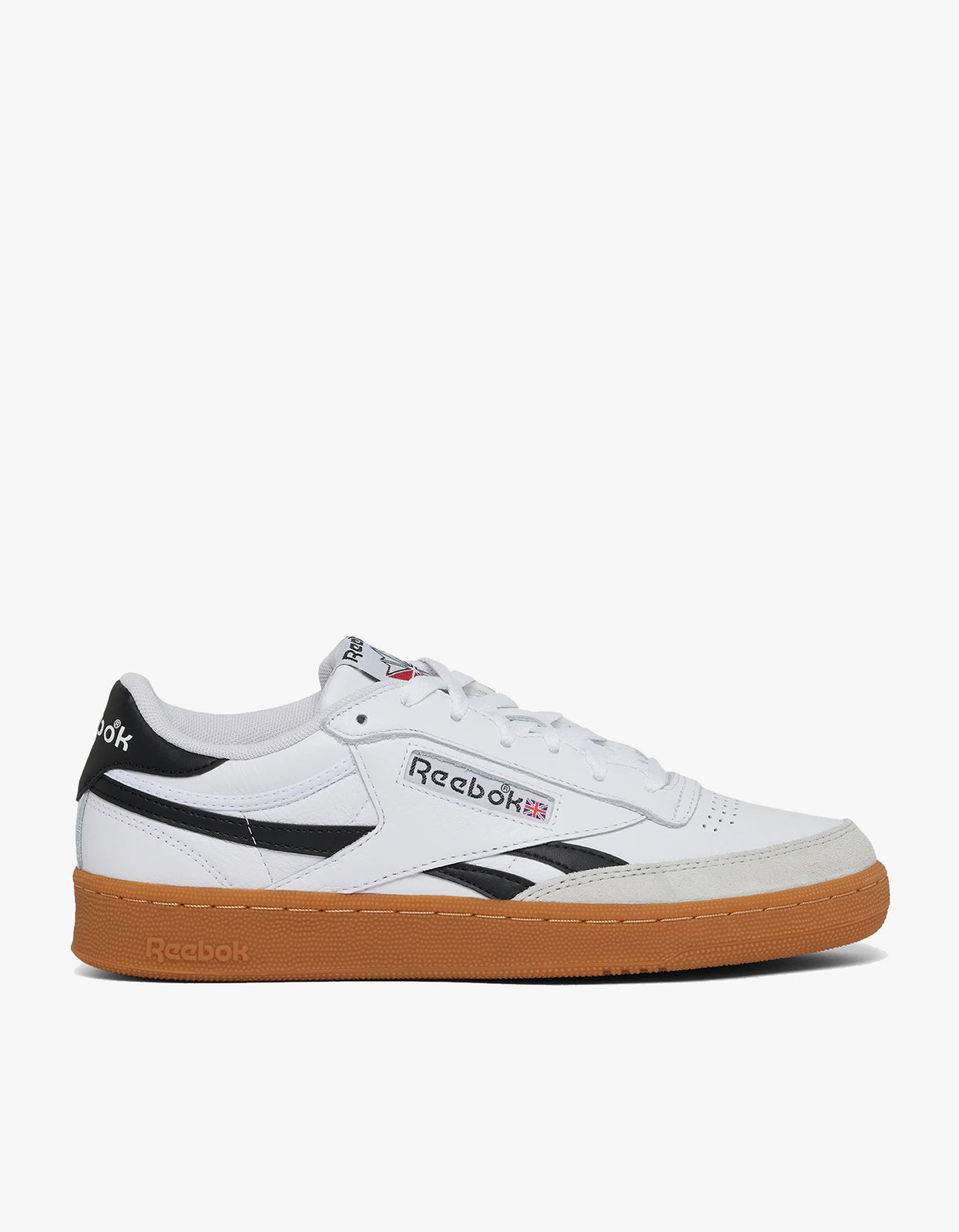 reebok revenge plus gum white