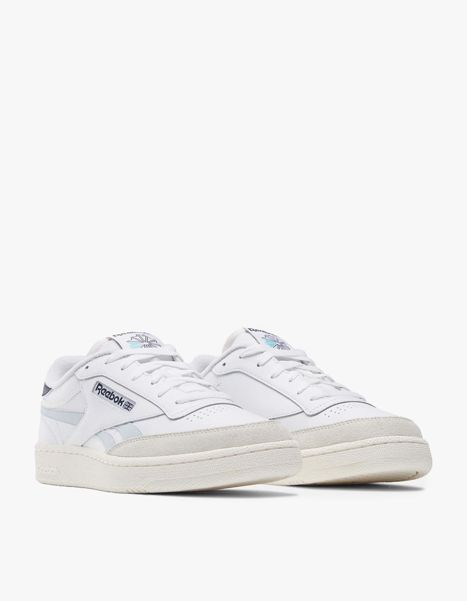 Reebok revenge plus white 2025 blue