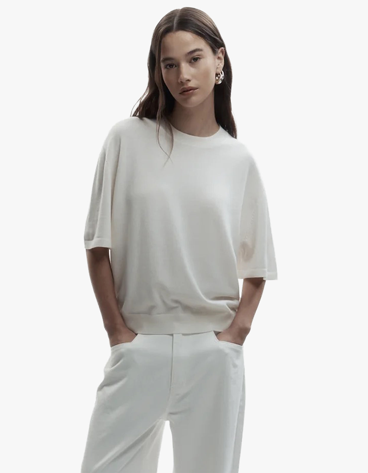 Merino T-Shirt - Ivory
