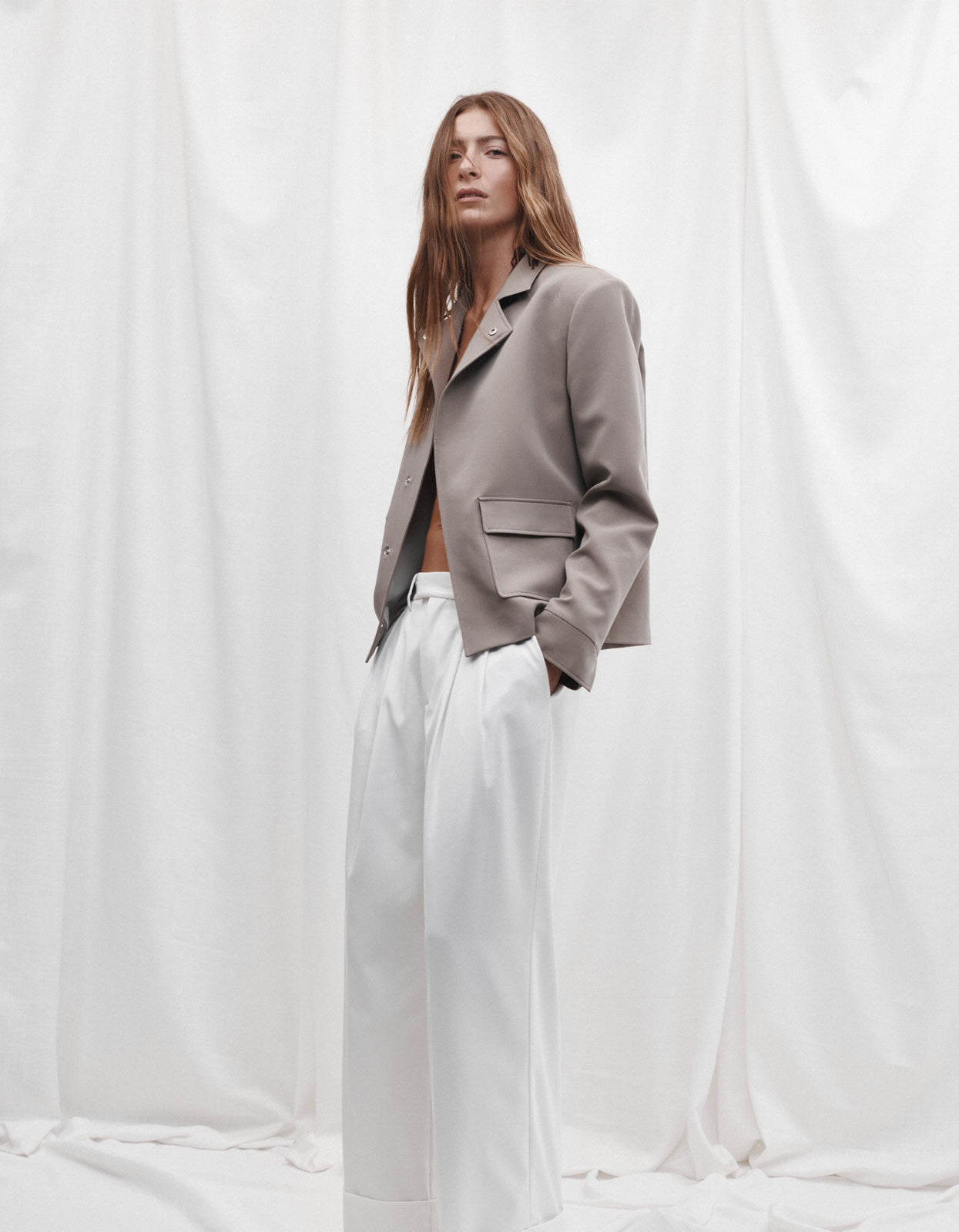 Bianca Jacket - Clay