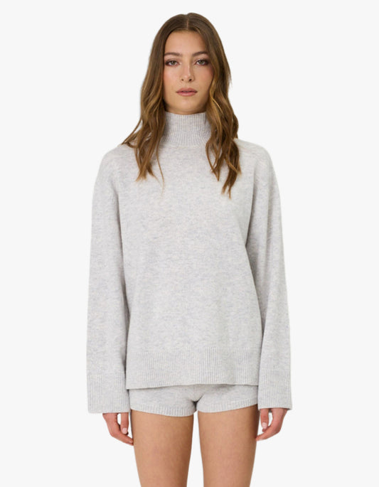 Cilla Knit - Grey Marle