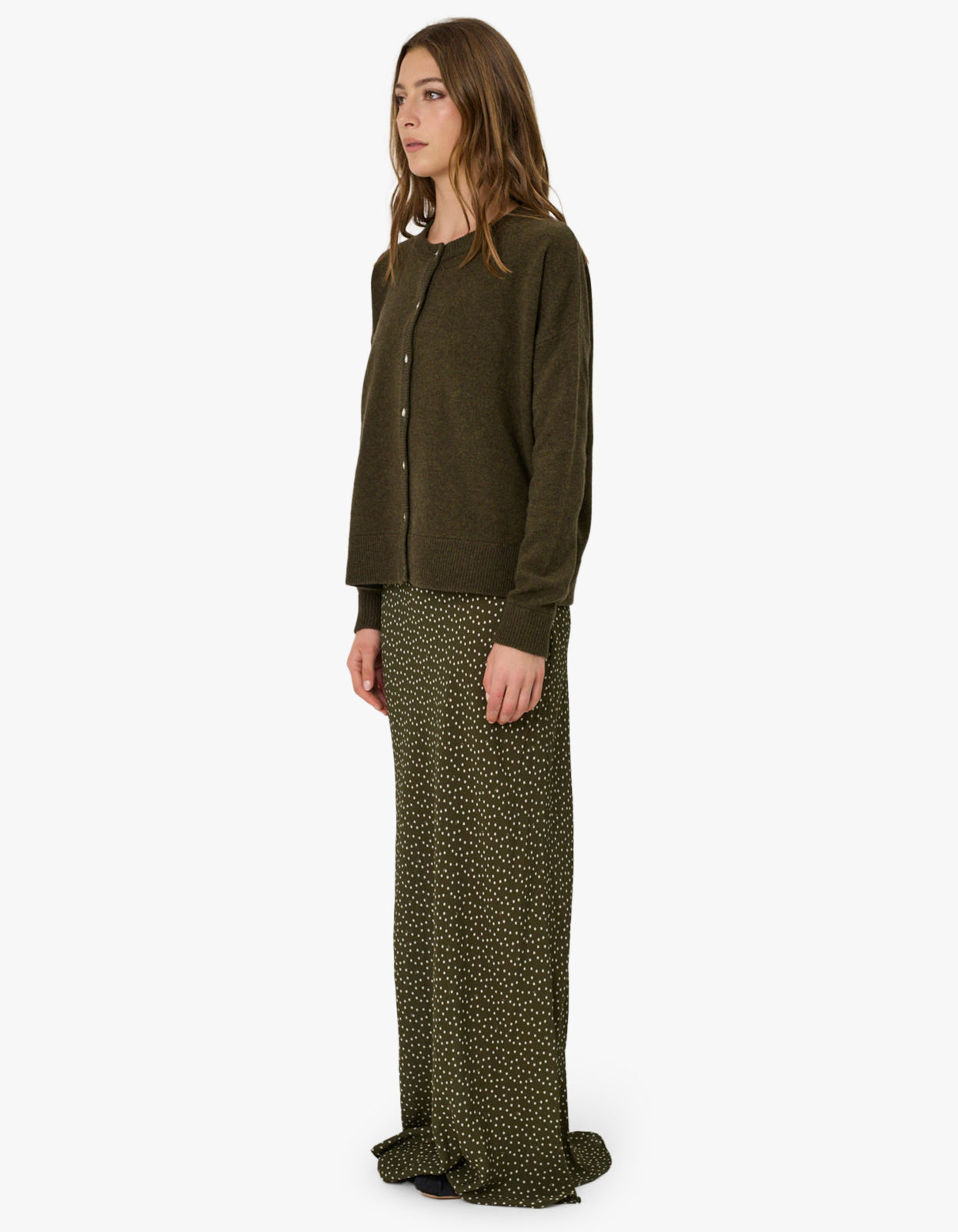 Tali Cardigan - Olive