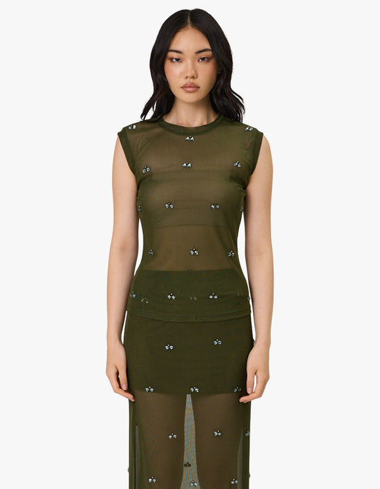 Marlowe Tank - Seaweed