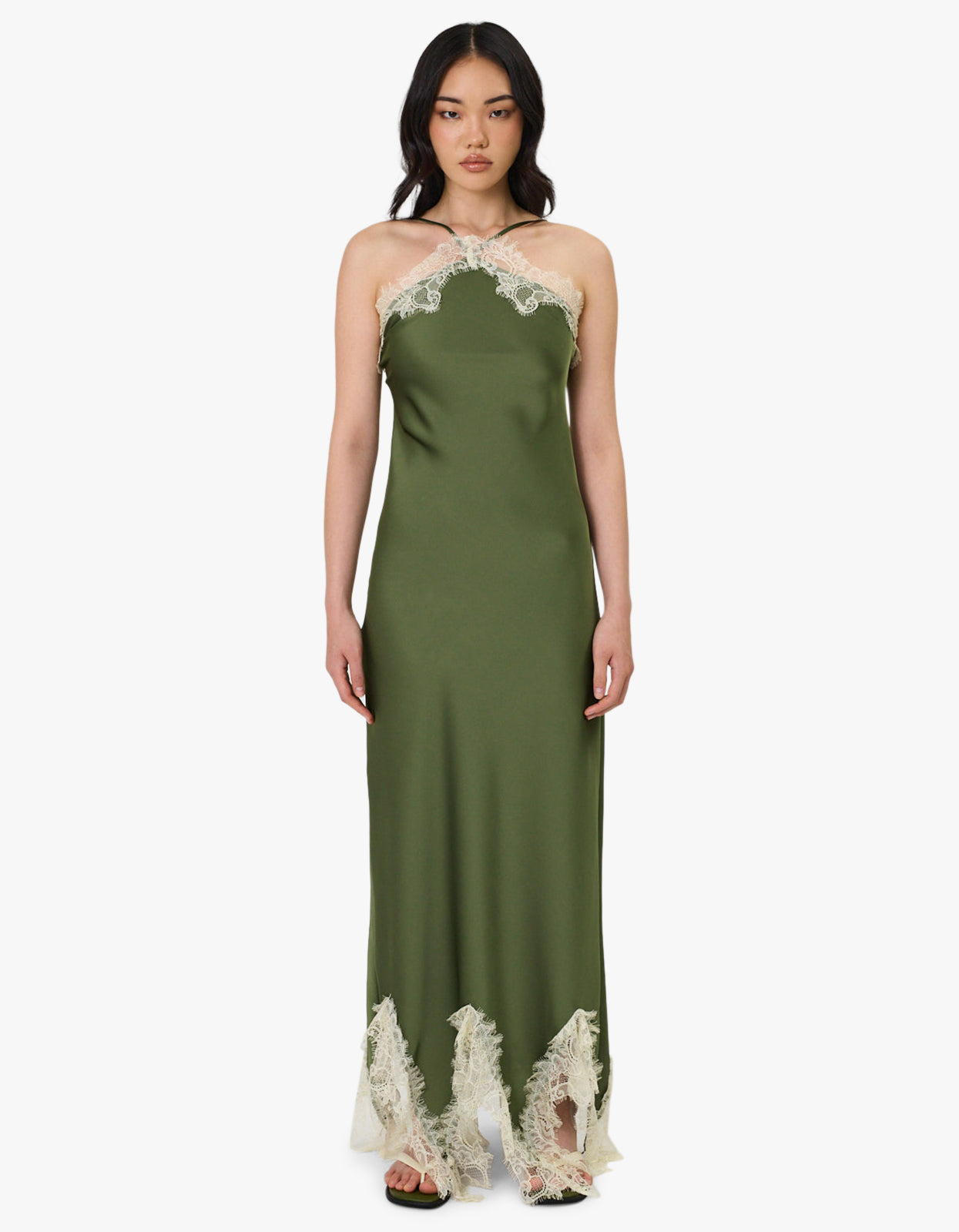 Rue Maxi Dress - Seaweed