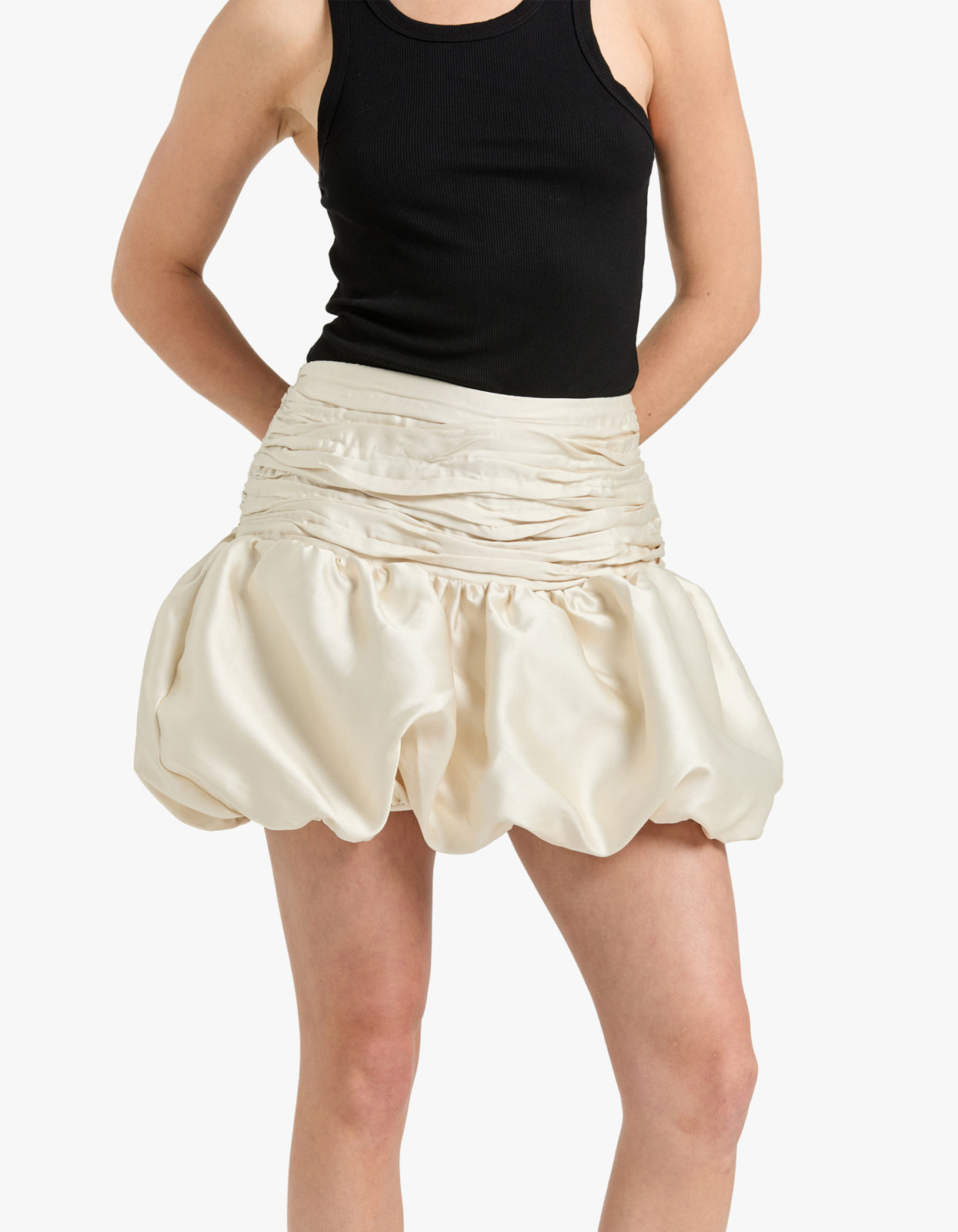 Finley Mini Skirt - Ivory
