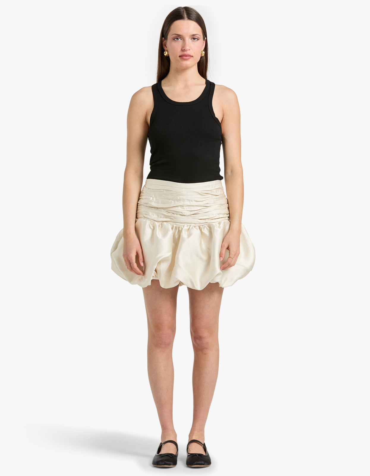 Finley Mini Skirt - Ivory