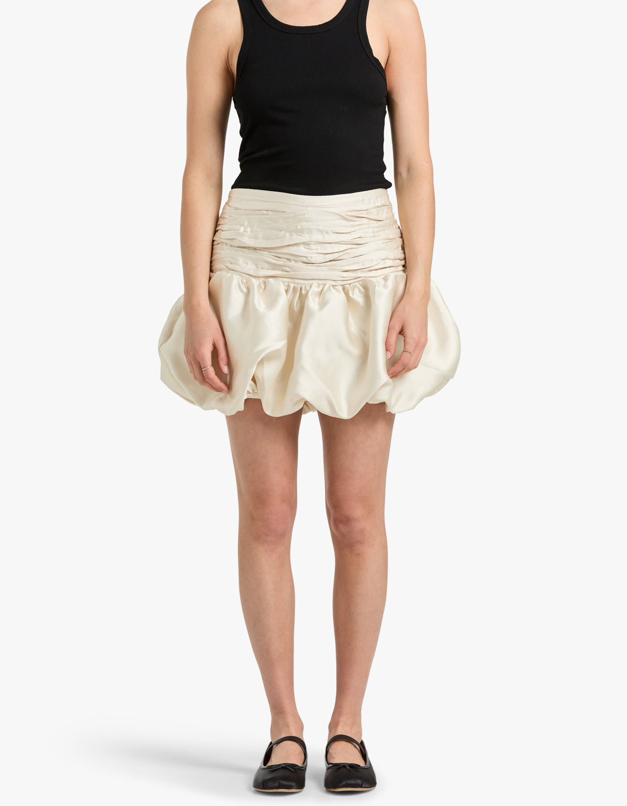 Finley Mini Skirt - Ivory
