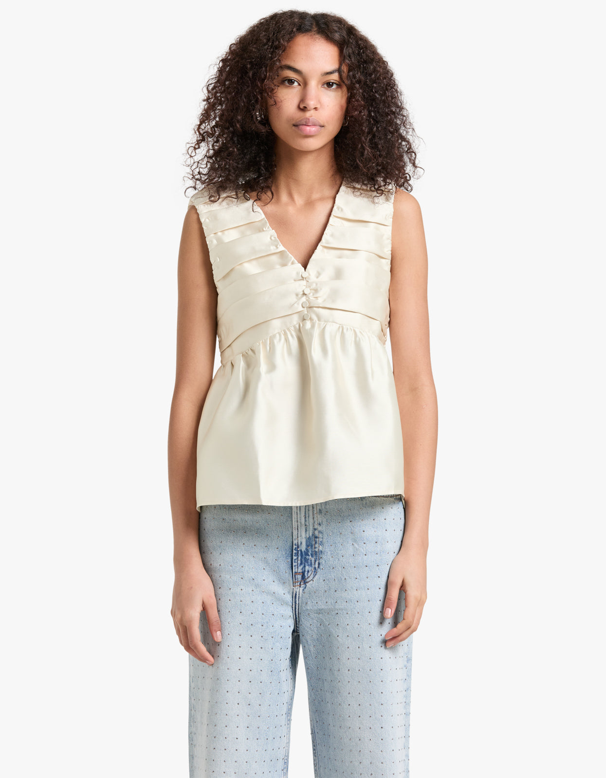 Seline Top - Ivory