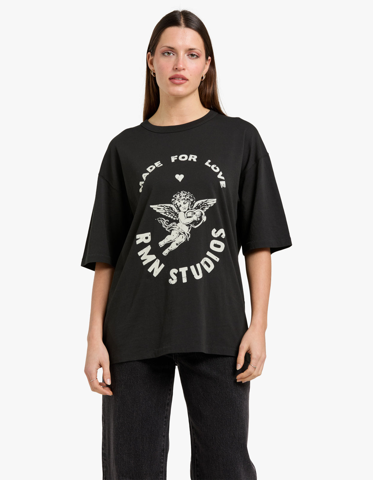 Lovestruck Tee - Washed Black