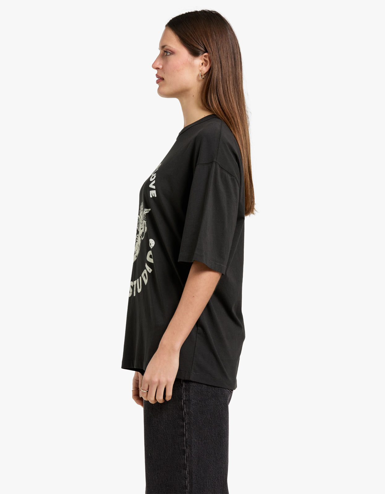 Lovestruck Tee - Washed Black