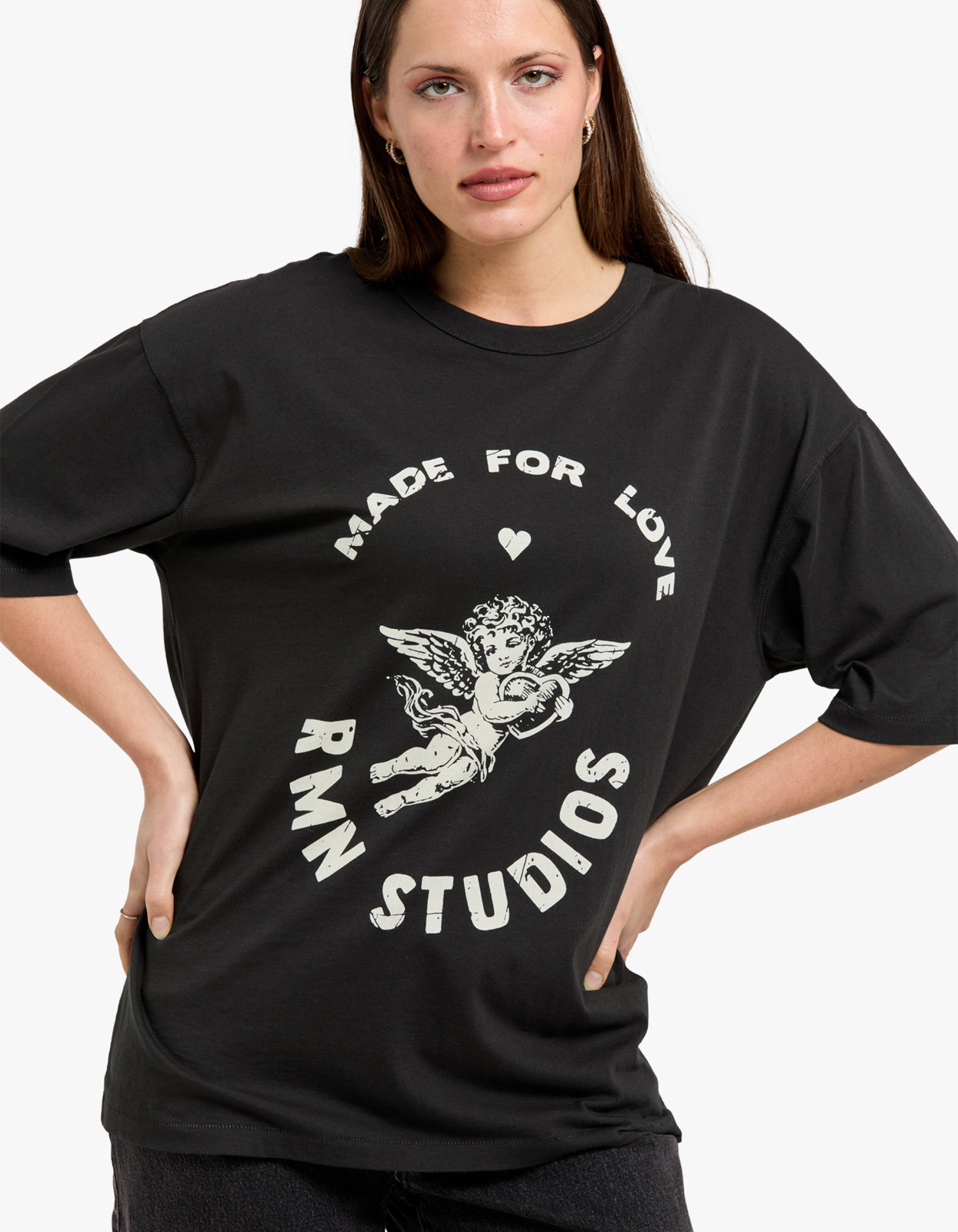 Lovestruck Tee - Washed Black