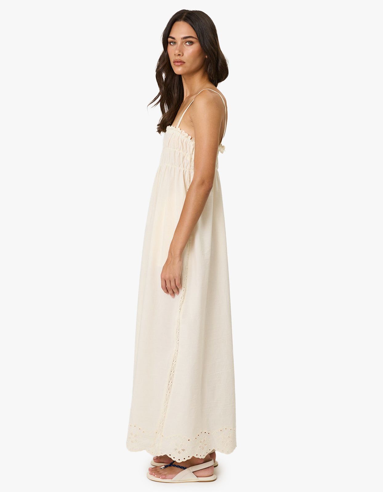Leilani Maxi Dress - Bone