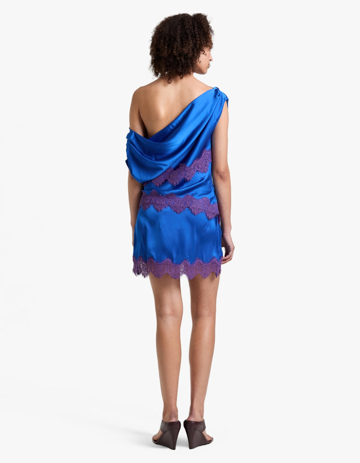 Esme Mini Skirt - Cobalt