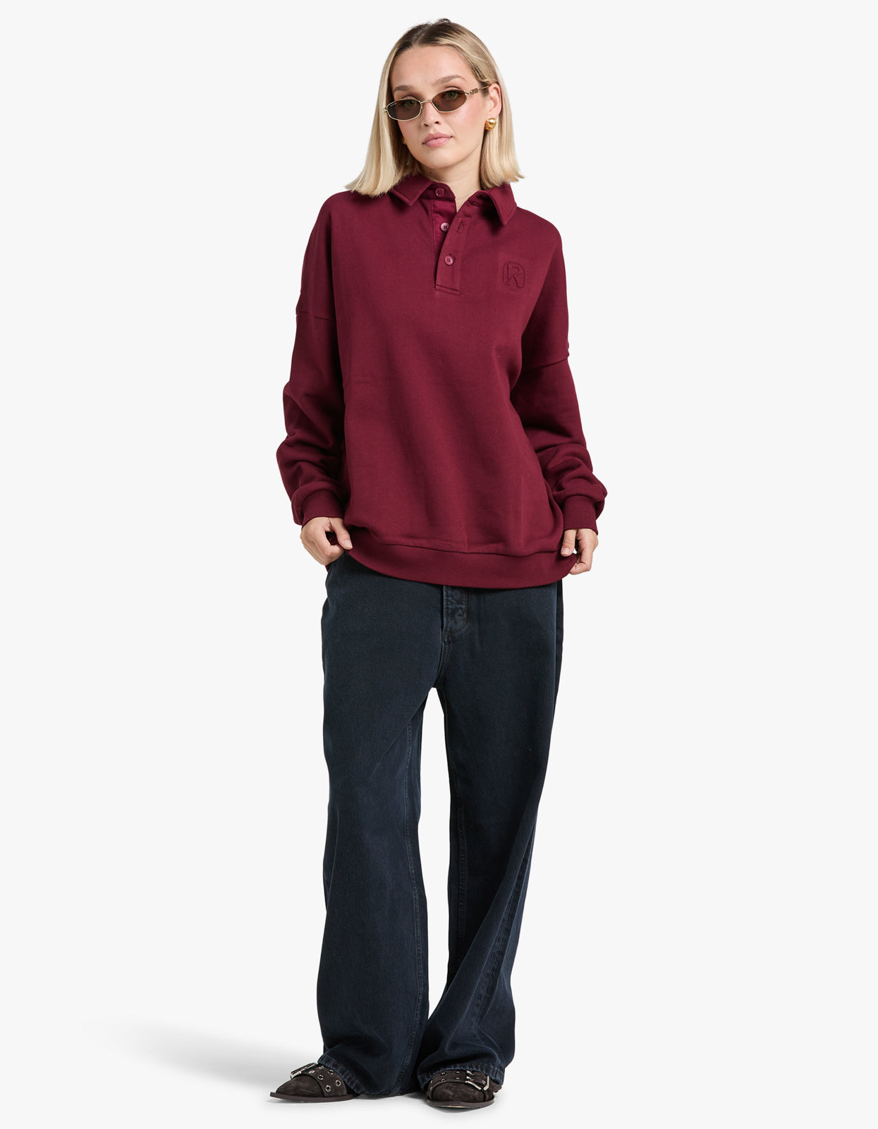 Leo Jumper - Merlot