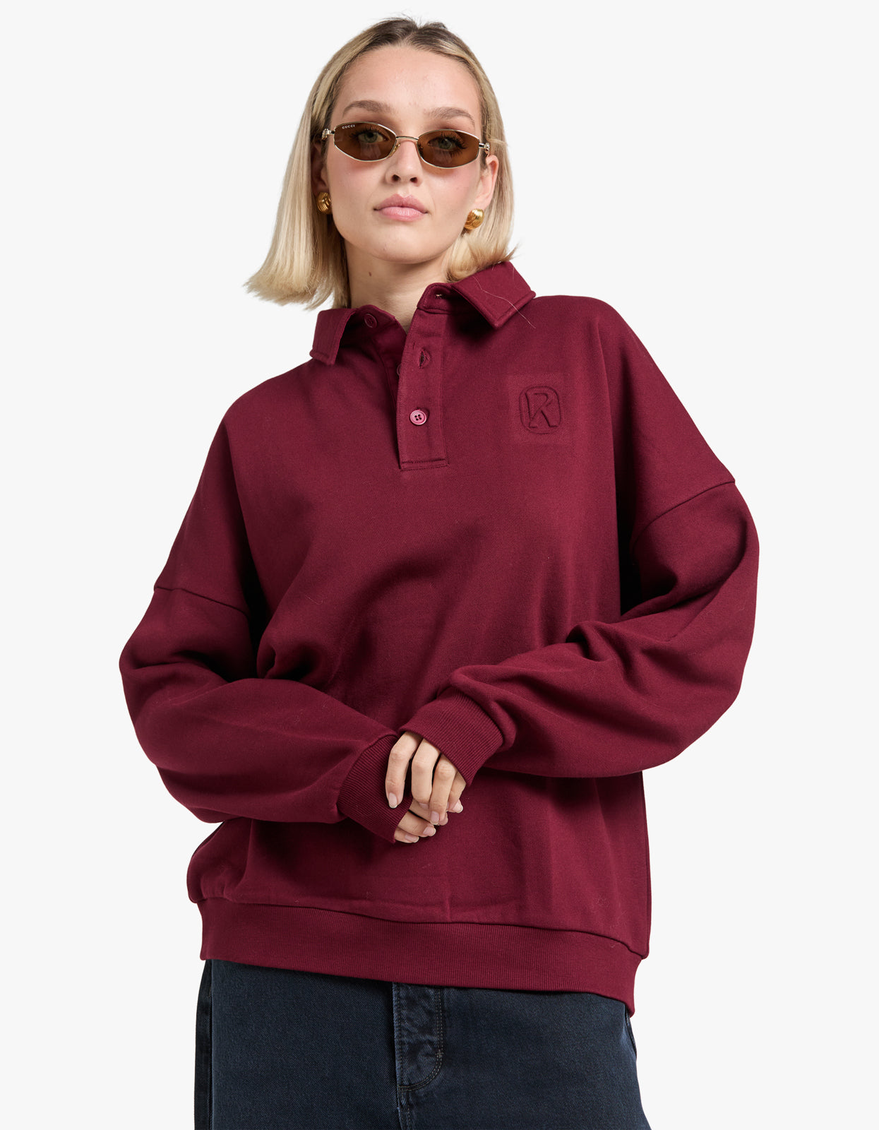 Leo Jumper - Merlot