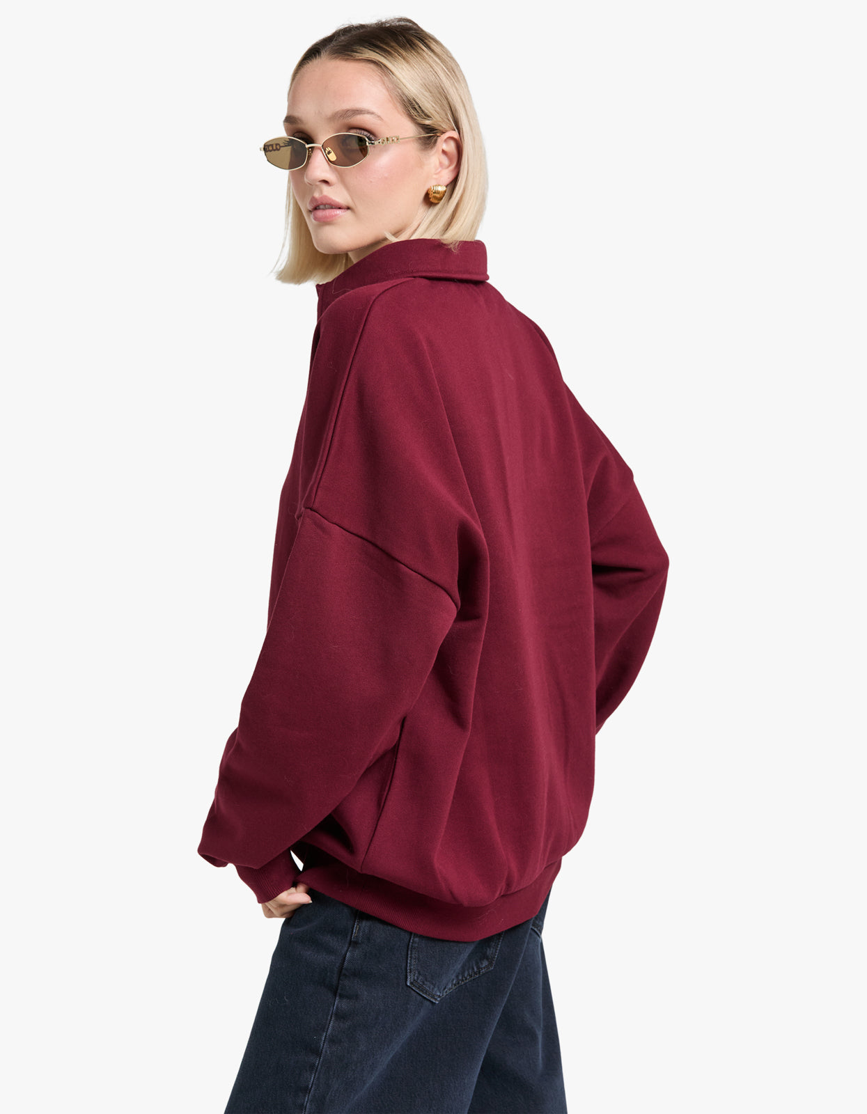 Leo Jumper - Merlot