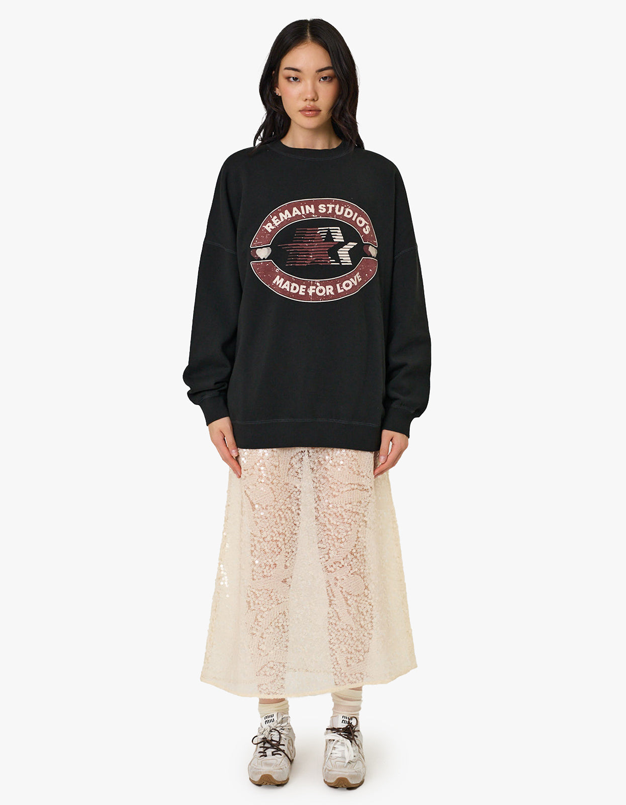 Starlet Crew - Washed Black