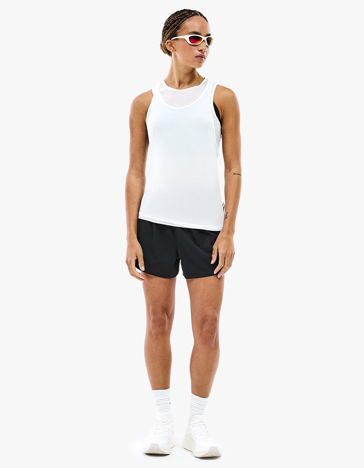 247 Double Layer Training Vest - White