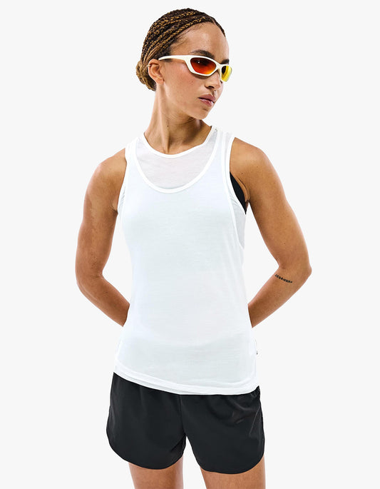 247 Double Layer Training Vest - White