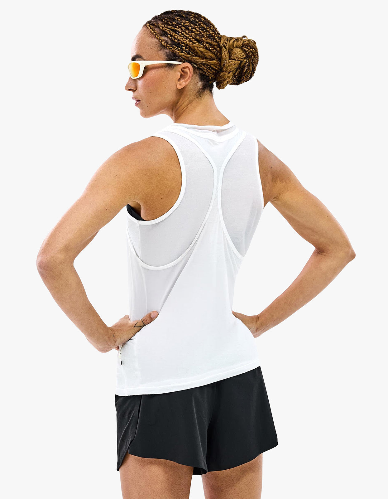 247 Double Layer Training Vest - White