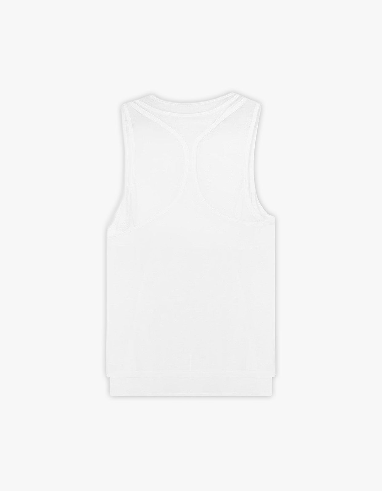 247 Double Layer Training Vest - White