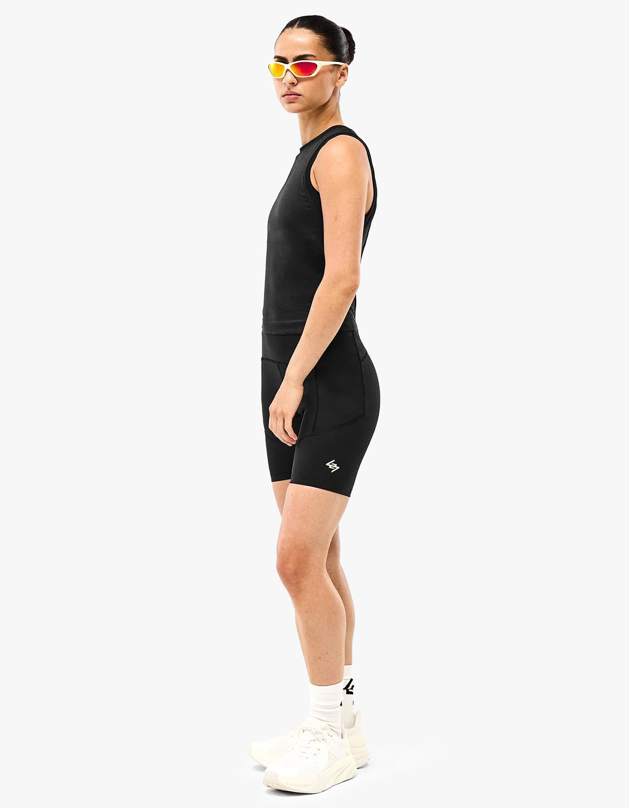 247 Ease Seamless Loose Fit Tank - Black