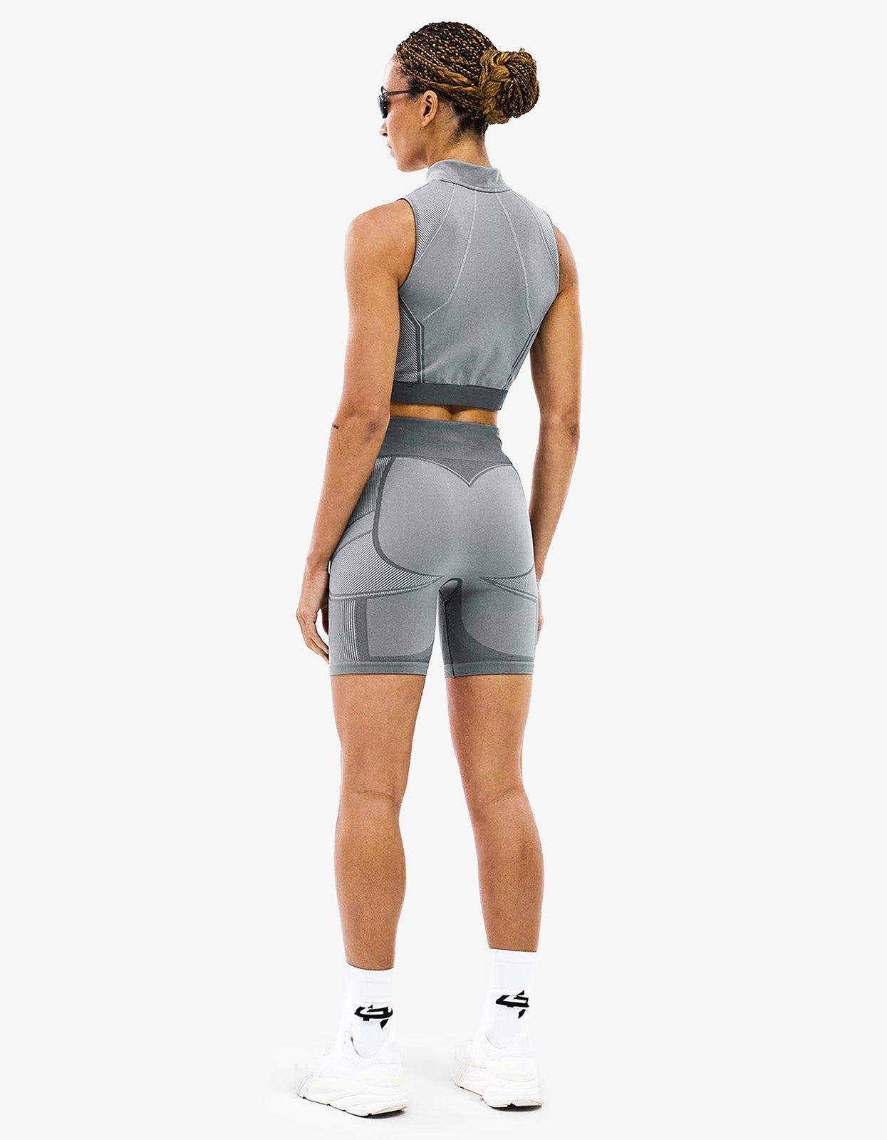 247 Hydro Seamless Training Short - Ice Grey