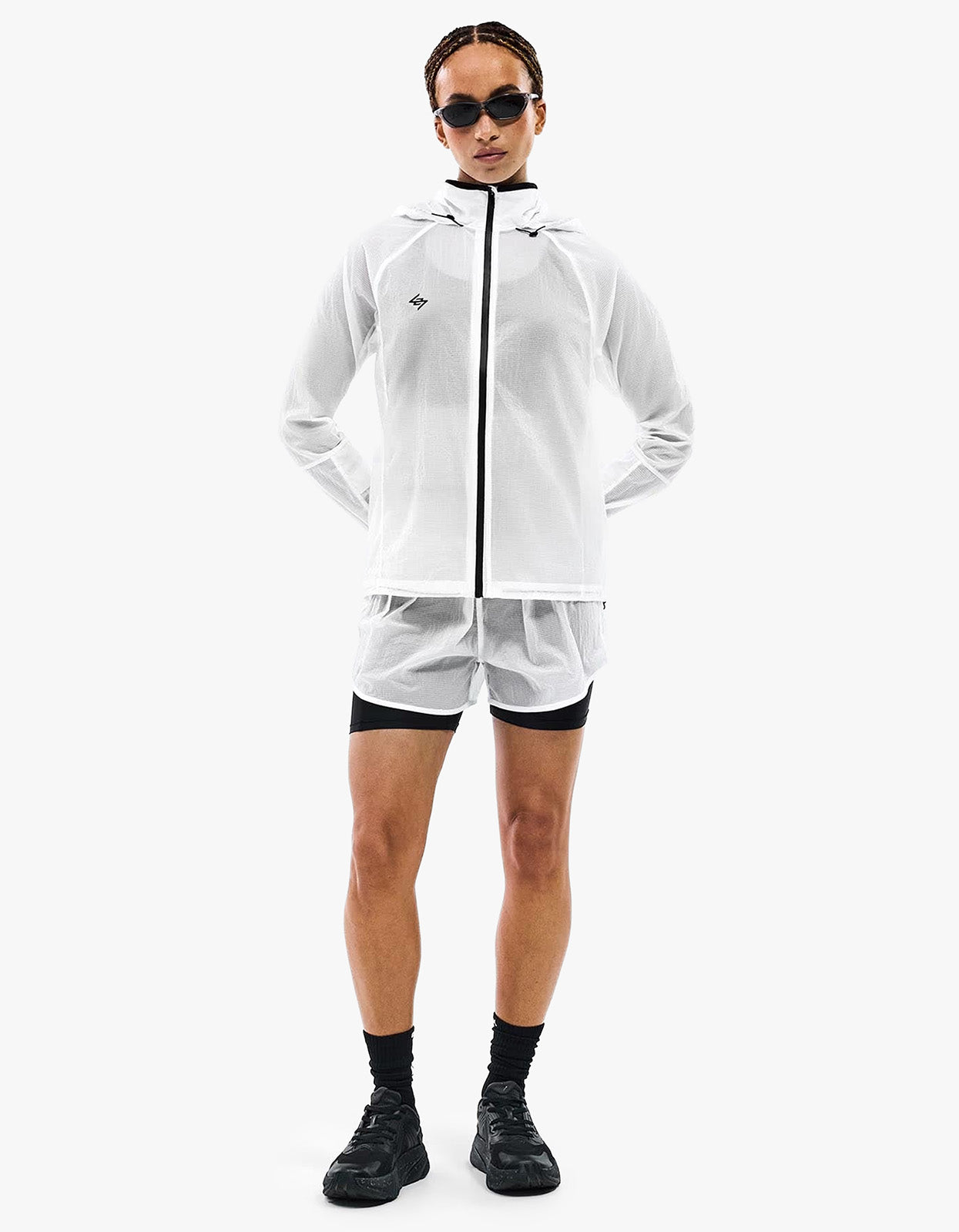 247 Fly Running Jacket - White
