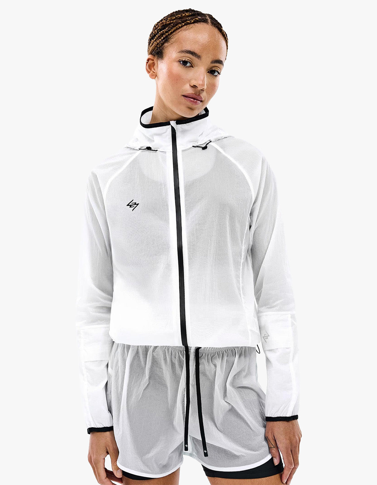 247 Fly Running Jacket - White